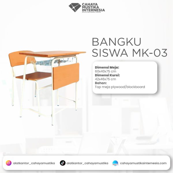 Bangku Sekola Zeco-03