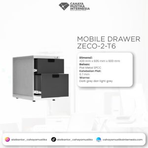 Mobile Drawer 2 Laci Zeco-2-T6