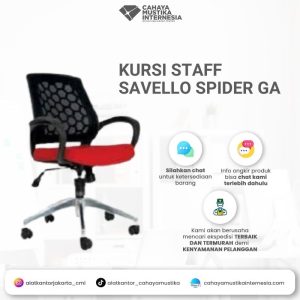 Kursi Staff Hidrolis Savello Spider GA