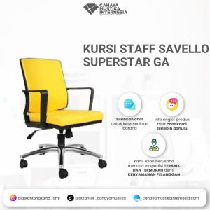 Kursi Staff Hidrolis Savello Superstar GA