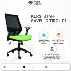 Kursi Staff Hidrolis Savello Tiro LT1
