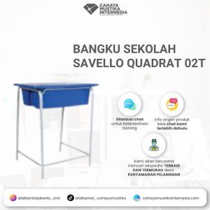 Bangku Sekolah Savello Quadrat 02T