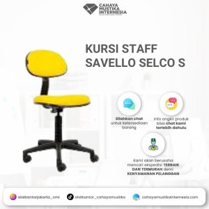 Kursi Staff Beroda Savello Selco S