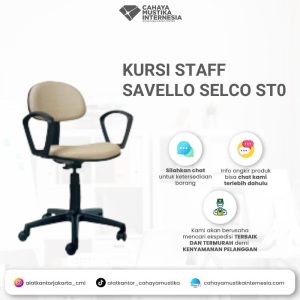Kursi Staff Beroda Savello Selco ST0