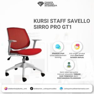 Kursi Staff Hidrolis Savello Sirro Pro GT1