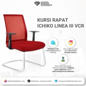 Kursi Rapat Merah Ichiko Linea III VCR