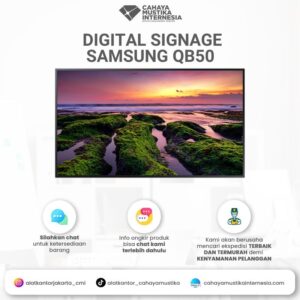 Digital Signage Samsung Smart Signage QB50