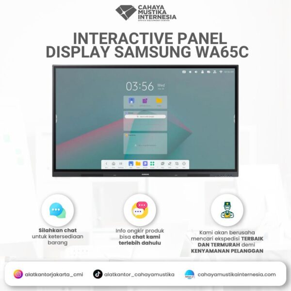 Interactive Flat Panel Display Samsung WA65C