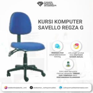 Kursi Komputer Ergonomis Terbaik Savello Regza G