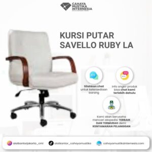Kursi Putar Yang Ergonomis Savello Ruby LA