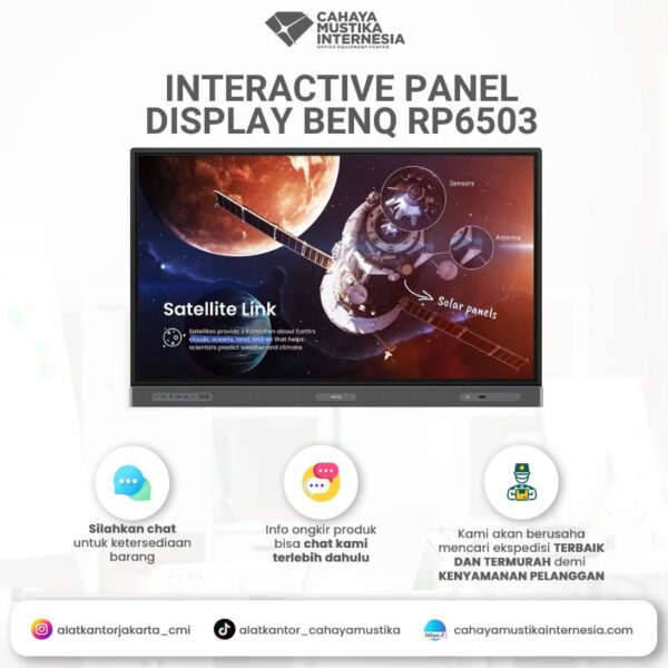 Interactive Flat Panel Display BenQ RP6503