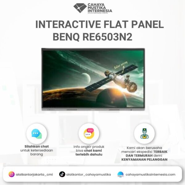 Interactive Flat Panel Display BenQ RE6503N2 65"