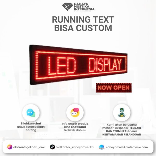 Running Text Custom