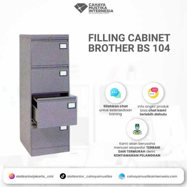 Filling cabinet Besi Brother BS 104