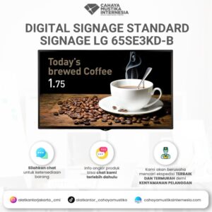 Digital Signage LG UHD Standard Signage 65SE3KD-B