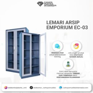 Lemari Arsip Pintu Kaca Emporium EC-03