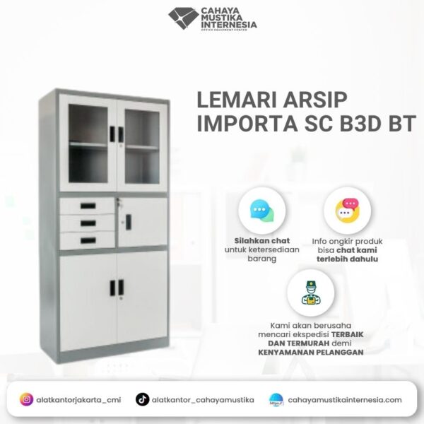 Lemari Arsip Besi Importa SC B3D BT