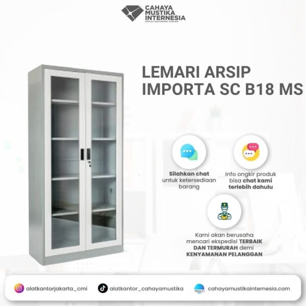 Lemari Arsip Besi Importa SC B18 MS
