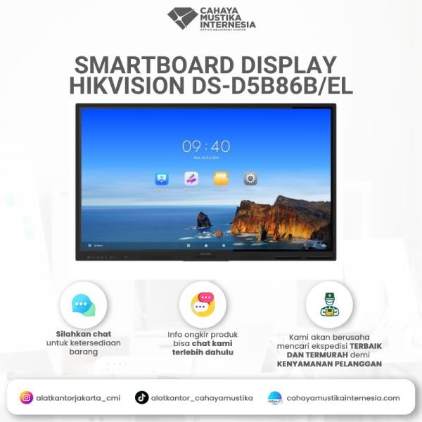 Smartboard Hikvision IFP Series DS-D5B75B/EL