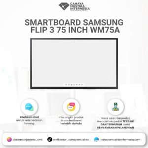 Smartboard Display Samsung Flip3 75 Inch WM75A