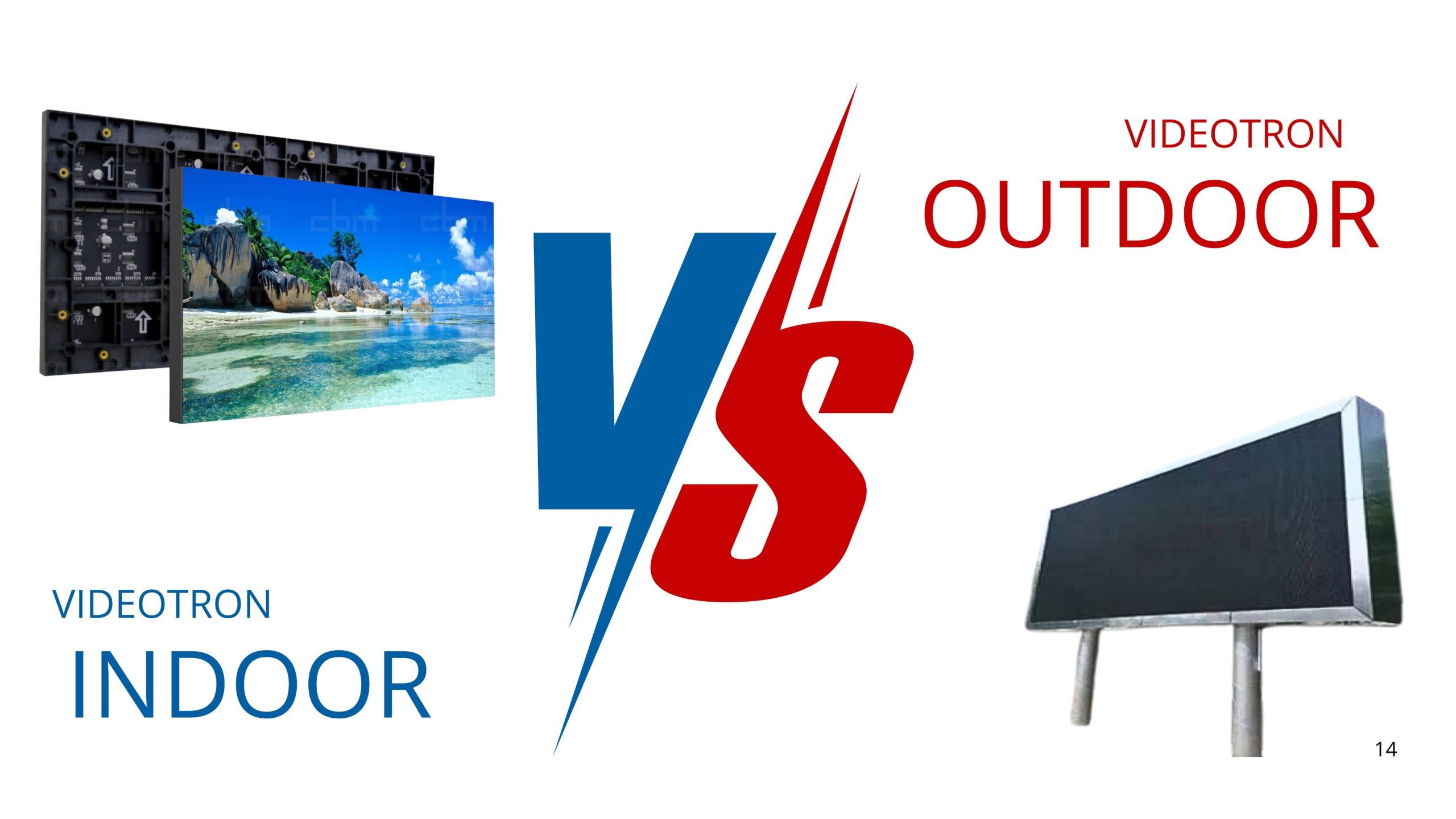 Apa Bedanya Videotron Indoor dan Outdoor?