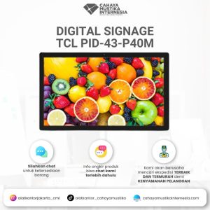 Digital Signage TCL PID-43-P40M