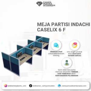 Meja Partisi Indachi Caselix 6 F