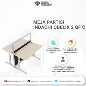 Meja Partisi Indachi Obelix 2 GF C