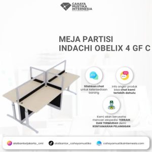 Meja Partisi Indachi Obelix 4 GF C