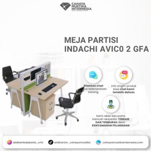 Meja Partisi Indachi Avico 2 GFA