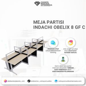 Meja Partisi 8 Orang Obelix 8 GF C