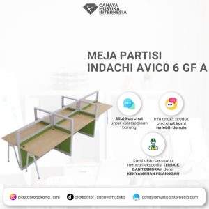 Meja Partisi Indachi Avico 6 GF A