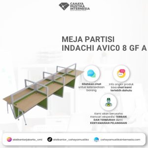 Meja Partisi Indachi Avico 8 GF A