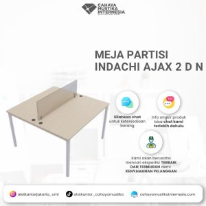 Meja Partisi Indachi Ajax 2 D N