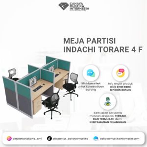 Meja Partisi Indachi Torare 4 F