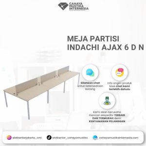 Meja Partisi Indachi Ajax 6 D N