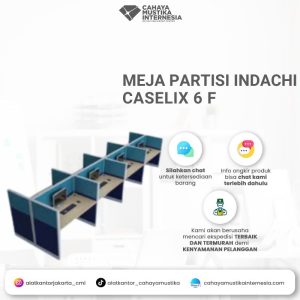 Meja Partisi Indachi Caselix 8 F