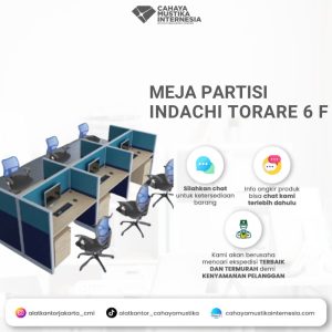 Meja Partisi Indachi Torare 6 F