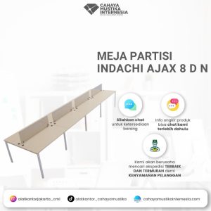 Meja Partisi Indachi Ajax 8 D N