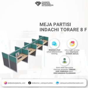 Meja Partisi 8 Orang Torare 8 F