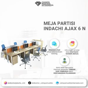 Meja Partisi Indachi Ajax 6 N