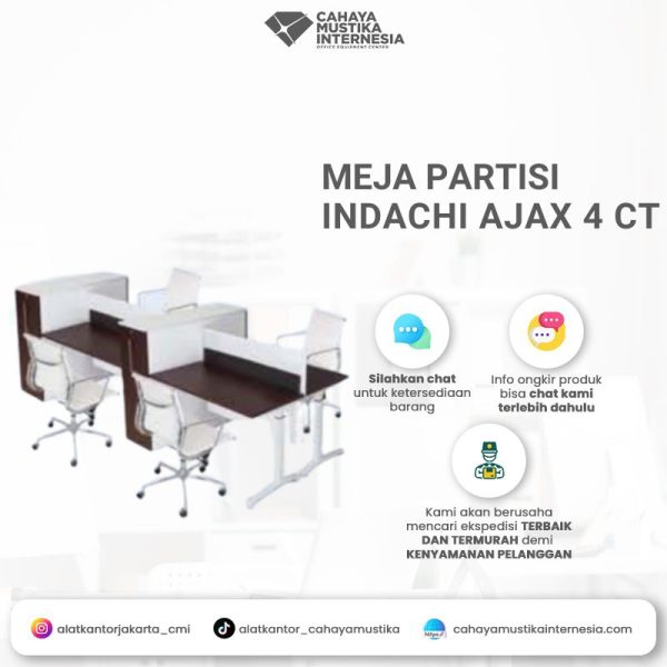 Meja Partisi Indachi Ajax 4 CT