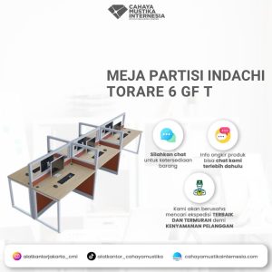 Meja Partisi Indachi Torare 6 GF T