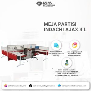 Meja Partisi Indachi Ajax 4 L