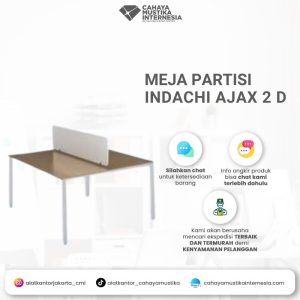 Meja Partisi Indachi Ajax 2 D