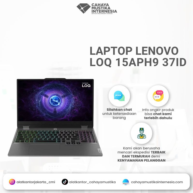 Laptop Lenovo LOQ 15APH9 37ID