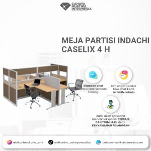 Meja Partisi Indachi Caselix 4 H