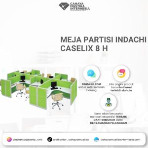 Meja Partisi Indachi Caselix 8 H