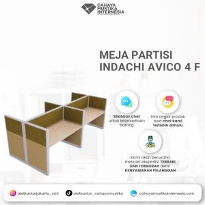 Meja Partisi Indachi Avico 4 F