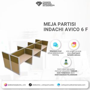 Meja Partisi Indachi Avico 2 GFA